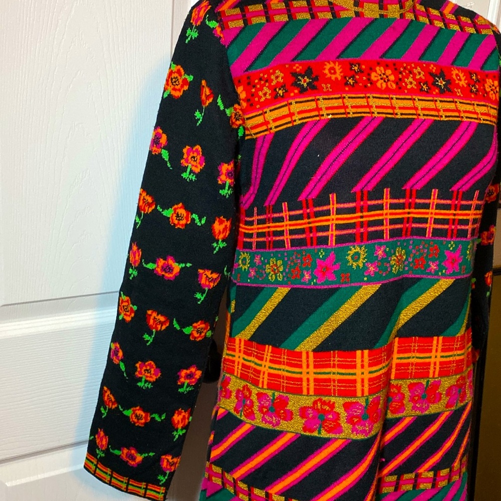 Kenzo Jungle Flower Multi-Pattern Multicolor Swea… - image 3